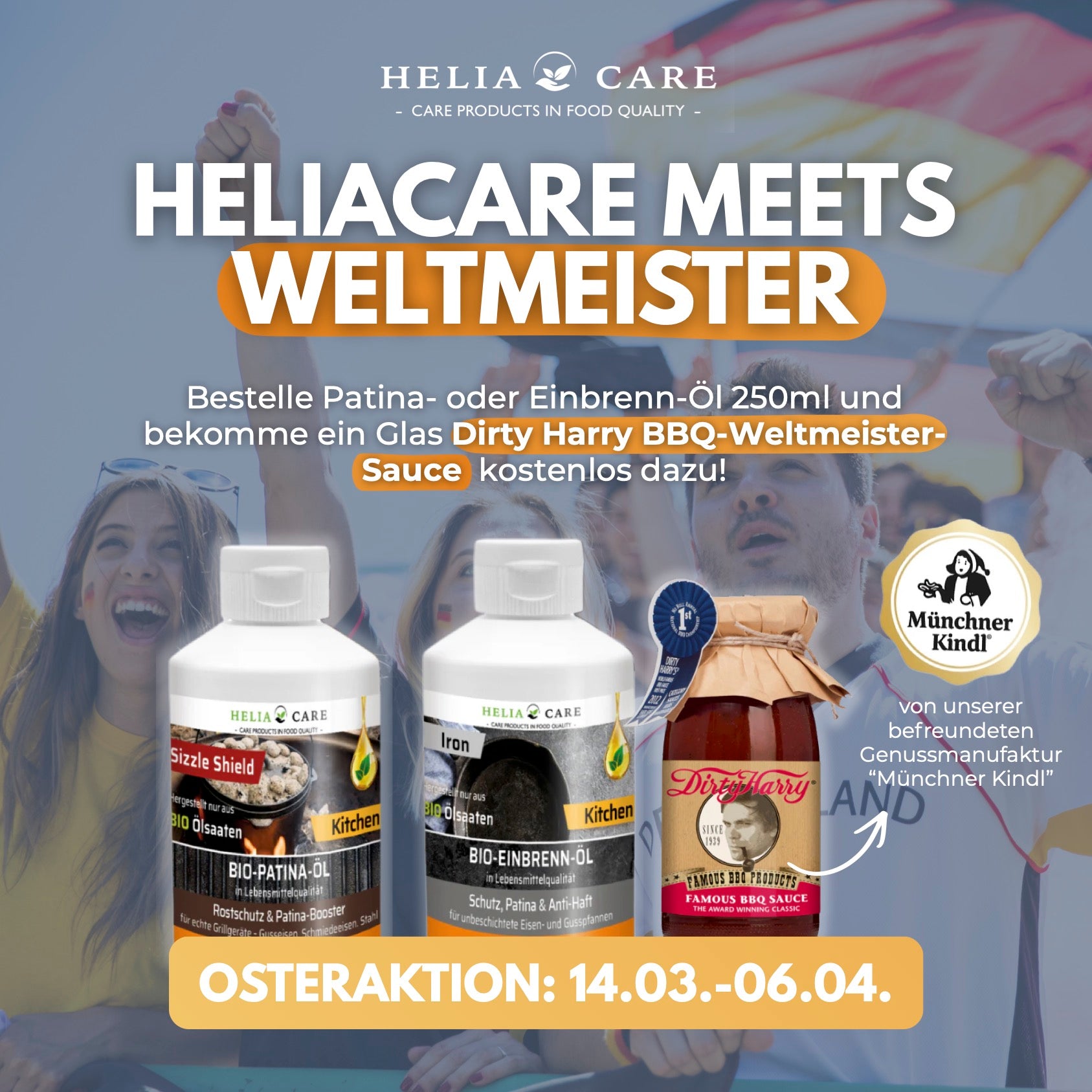 HeliaCARE® BIO-Einbrenn-Öl "Iron"