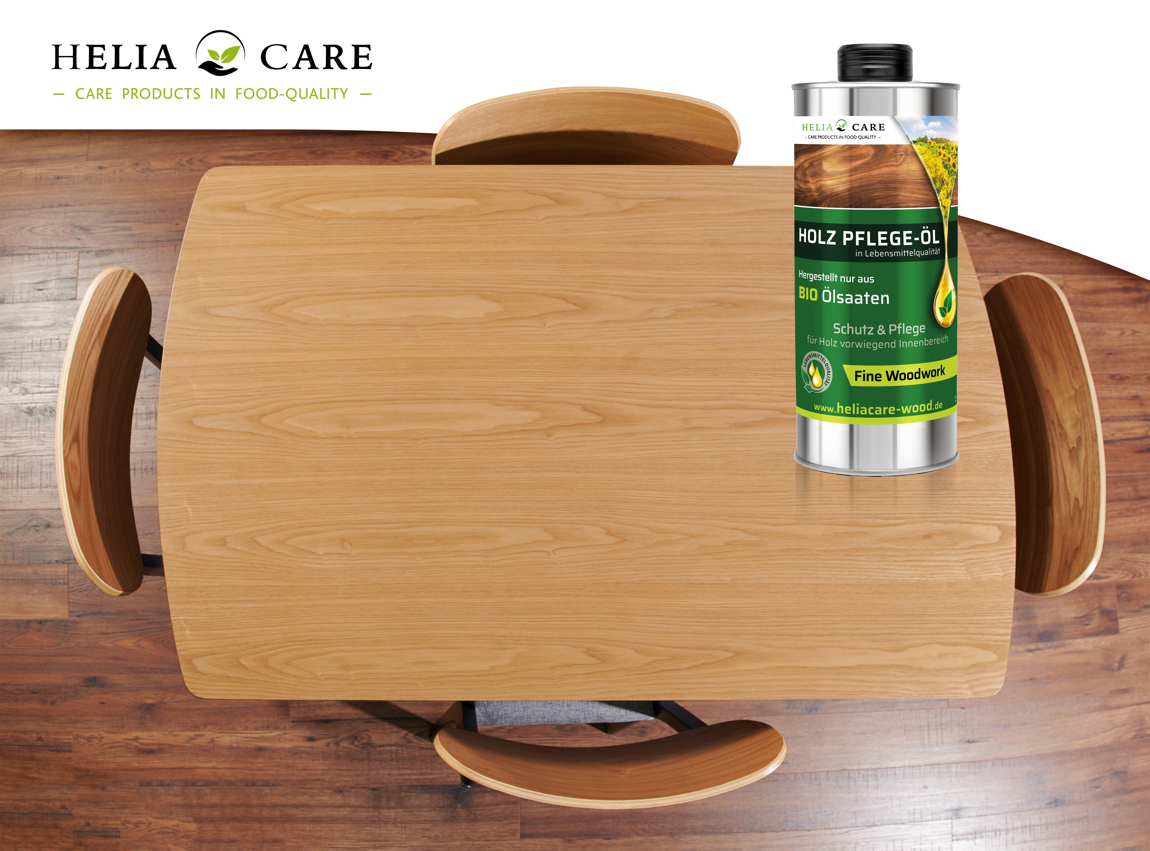 Starter & Geschenk Set für Holzwerker - HeliaCARE BIO Holzpflege