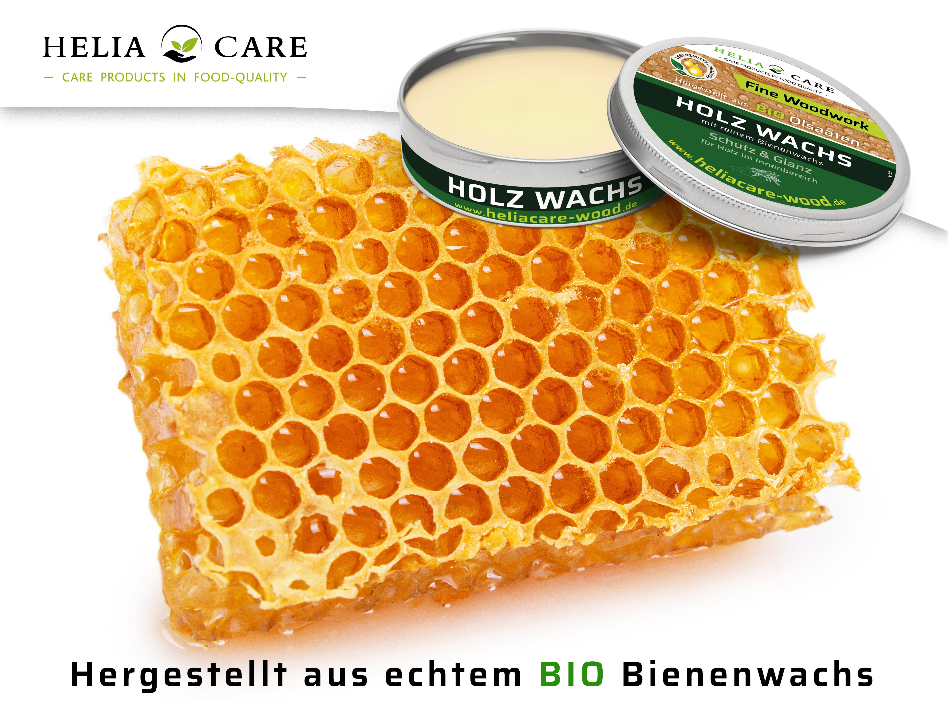 Starter & Geschenk Set für Holzwerker - HeliaCARE BIO Holzpflege