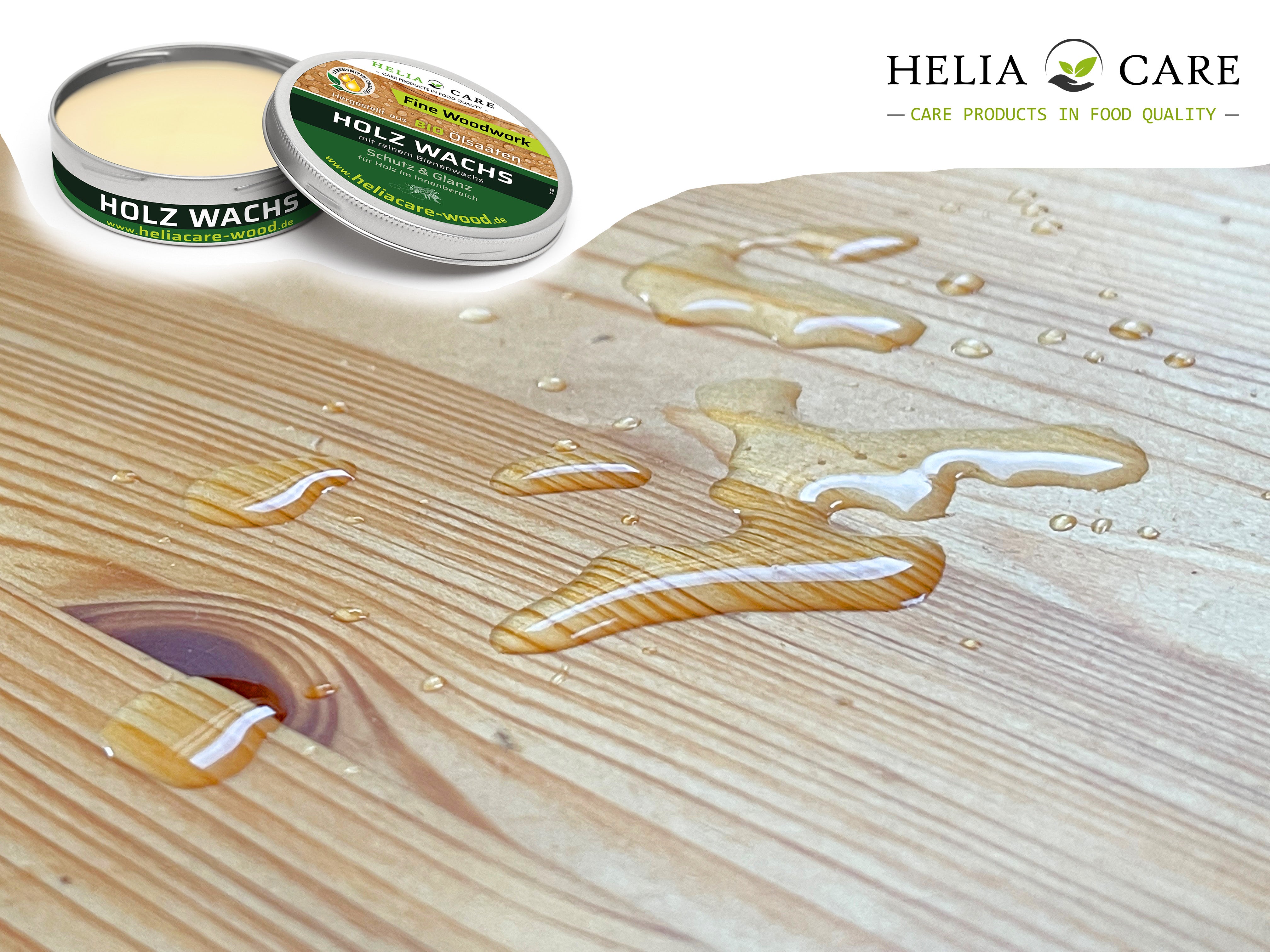 HeliaCARE Holz-Wachs in BIO-Qualität